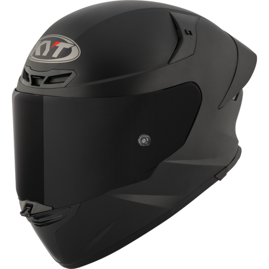 KYT TT REVO PLAIN MATT BLACK