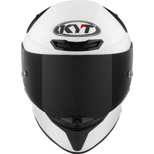 KYT  TT-REVO PLAIN PEARL WHITE