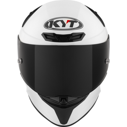 KYT  TT-REVO PLAIN PEARL WHITE