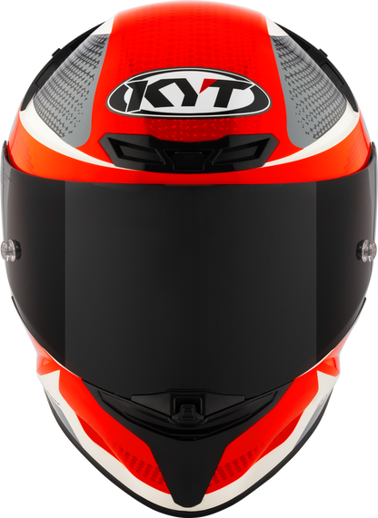KYT TT-REVO - GEAR BLACK RED