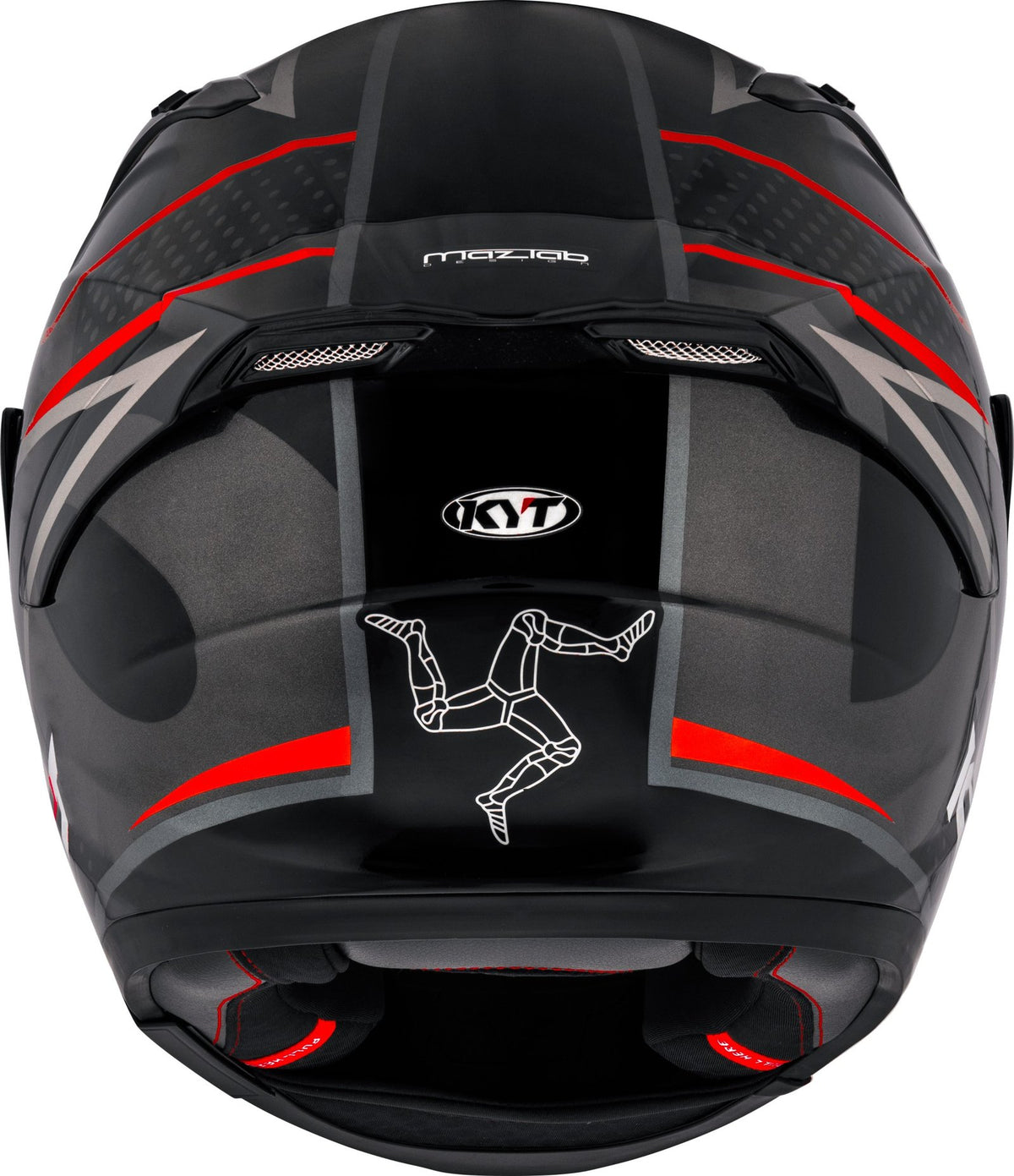 KYT STRIKER SV DAVO REPLICA RED FLUO