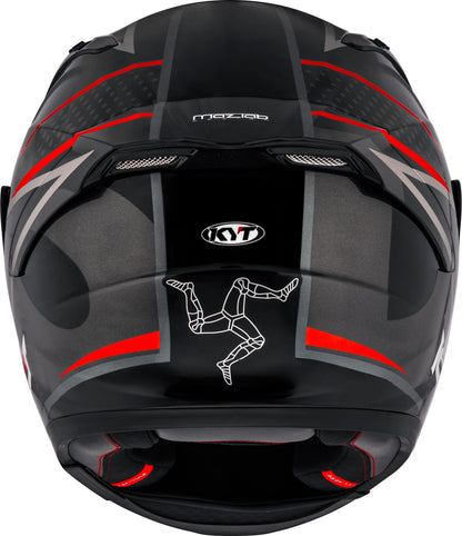 KYT STRIKER SV DAVO REPLICA RED FLUO
