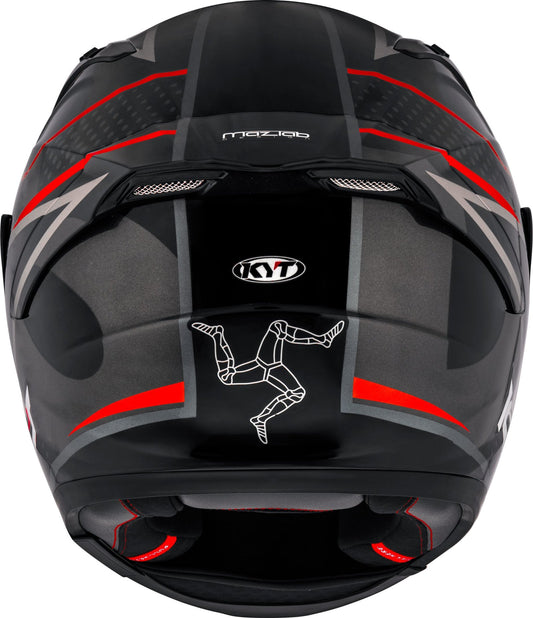 KYT STRIKER SV DAVO REPLICA RED FLUO