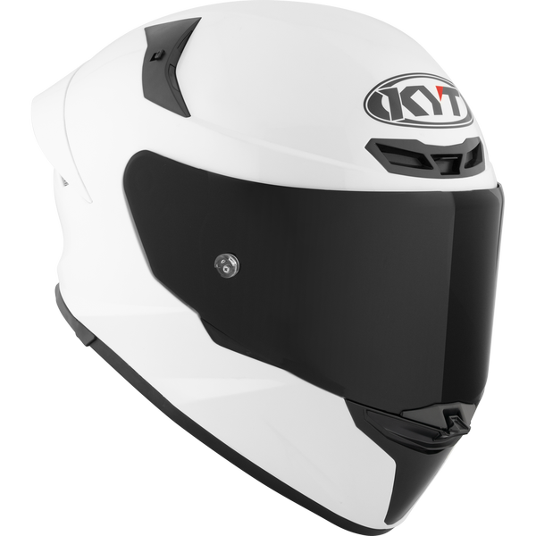 KYT  TT-REVO PLAIN PEARL WHITE