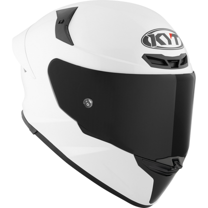 KYT  TT-REVO PLAIN PEARL WHITE