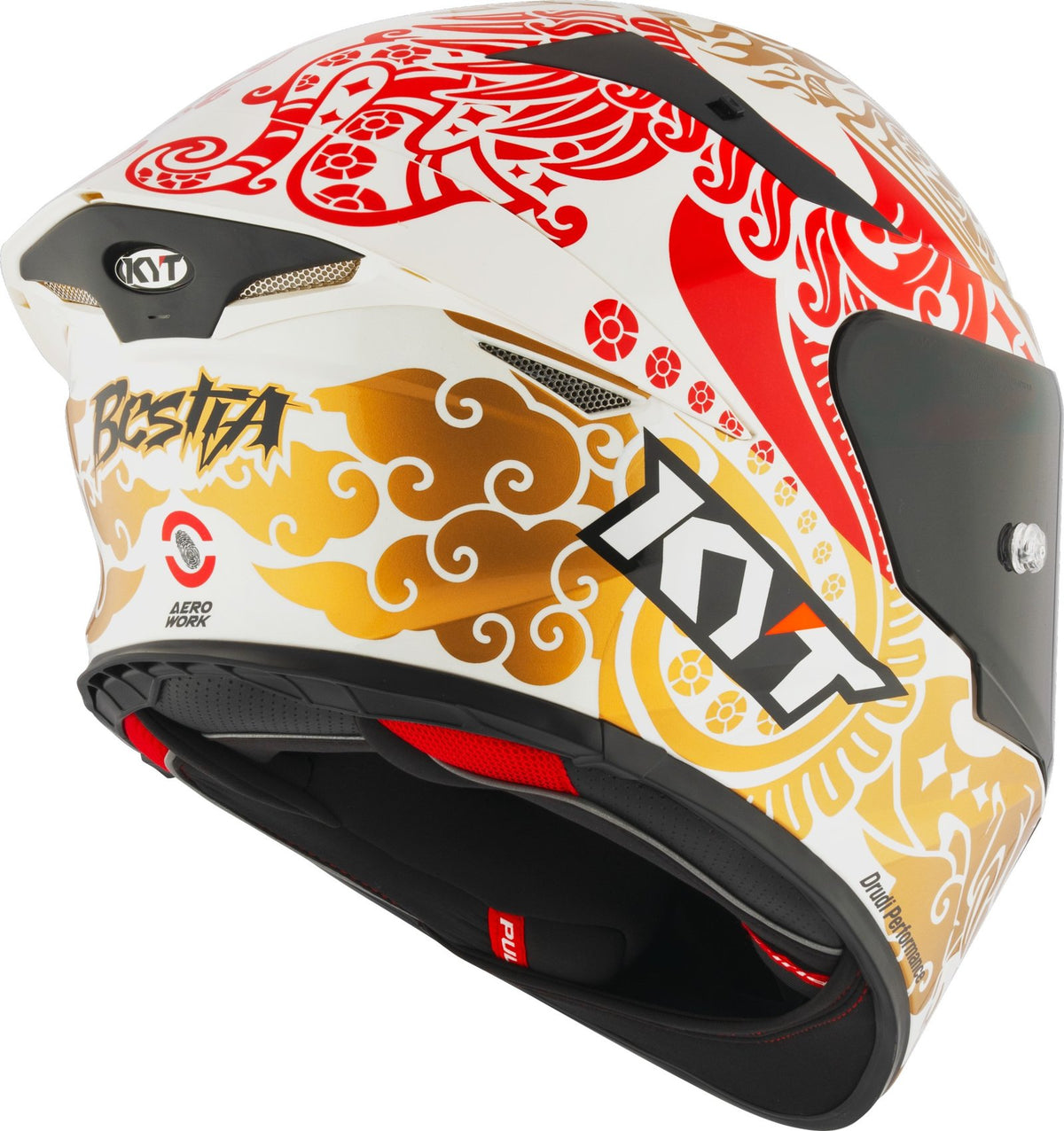 KYT TT REVO ENEA INDONESIA WHITE PEARL 2023