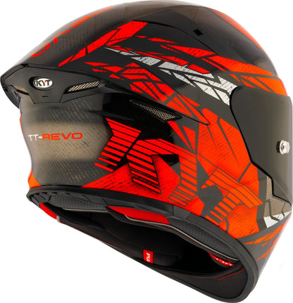 KYT  TT REVO COMBUSTION RED
