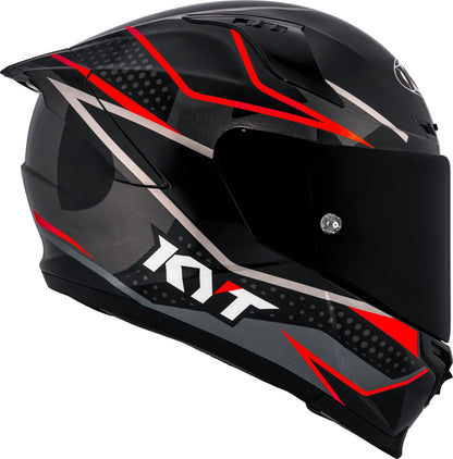 KYT STRIKER SV DAVO REPLICA RED FLUO