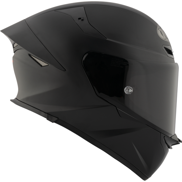 KYT TT REVO PLAIN MATT BLACK