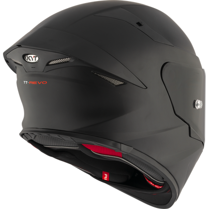 KYT TT REVO PLAIN MATT BLACK