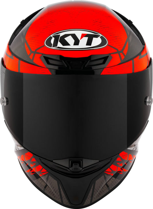 KYT  TT REVO COMBUSTION RED