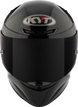 KYT TT REVO PLAIN BLACK GLOSS