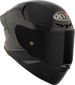 KYT TT REVO PLAIN BLACK GLOSS